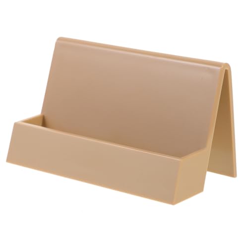 WATIIFUFU Business Card Display Rack Organizer Für Schreibtisch Kreativer Namenskartenhalter Khaki Und Langlebig Für Home Office Und Professionelle Umgebungen WATIIFUFU Business Card Display Rack Organizer Für Schreibtisch Kreativer Namenskartenhalter Khaki Und Langlebig Für Home Office Und Professionelle Umgebungen von WATIIFUFU