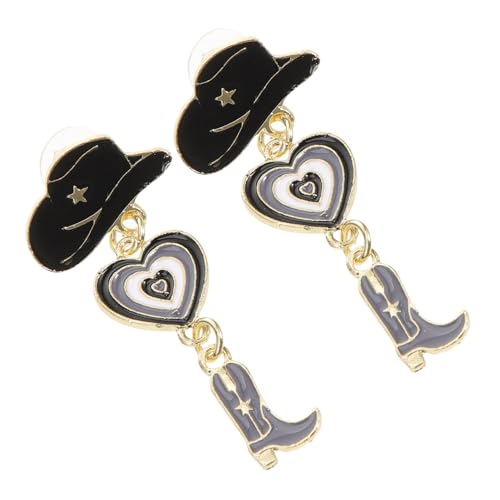 WATIIFUFU Cowgirl ohrringe Western Stiefel design Leichte Mehrschichtige Damenohrringe aus Hochwertigem Material Modisch und Bequem für Alltag Partys und Geschenke von WATIIFUFU