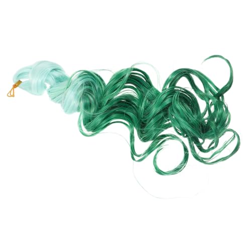 WATIIFUFU Dreadlock Extension Synthetische Haarverlängerung Welliges Design Für Damen Für Partys Halloween Und Cosplay-events Leicht Hautfreundlich Hochtemperatur Glamouröses Aussehen von WATIIFUFU