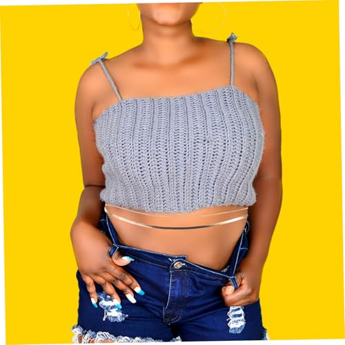 WATIIFUFU Einstellbare Mehrlagige Taillenkette Damen Langlebige Metallbauchkette mit Schlangenförmigem Design Hautfreundlich und Vielseitig für Strand Party und Sommerkleider Geeignet von WATIIFUFU