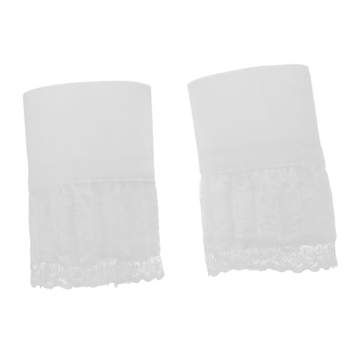 WATIIFUFU Falsche Spitzenärmel für Damen Abnehmbare Dekorative Spitze Manschetten Vielseitig Kombinierbar mit Blusen und Tuniken Einfach Anzulegen Wiederverwendbar Elegant für Frauen von WATIIFUFU