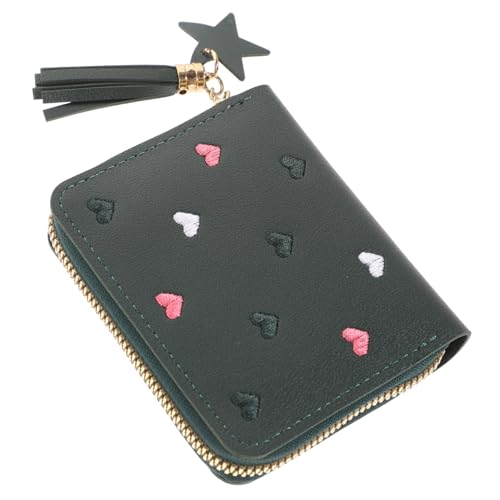 WATIIFUFU Damen Karten Geldbörse Aus Pu Kunstleder Kartenhalter Portemonnaie Klein Geldbeutel Für Frauen Karten Pack Geldbörse Mit Platz Für Kreditkarten Und Bargeld von WATIIFUFU