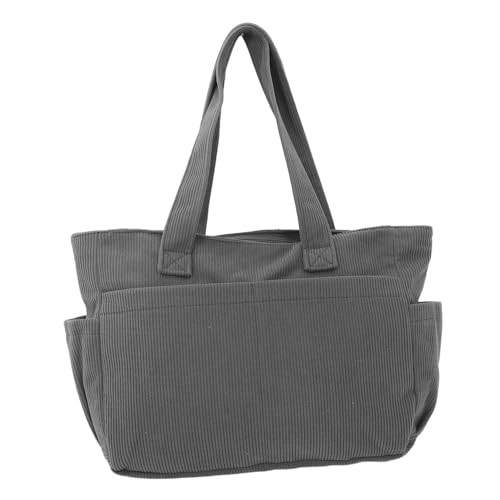 WATIIFUFU Große Canvas Umhängetasche Damen Japanisches Minimalistisches Design Viel Stauraum Vielseitig Tragbar als Schulter Handtasche Langlebiges Canvas Material für Alltag Arbeit und von WATIIFUFU