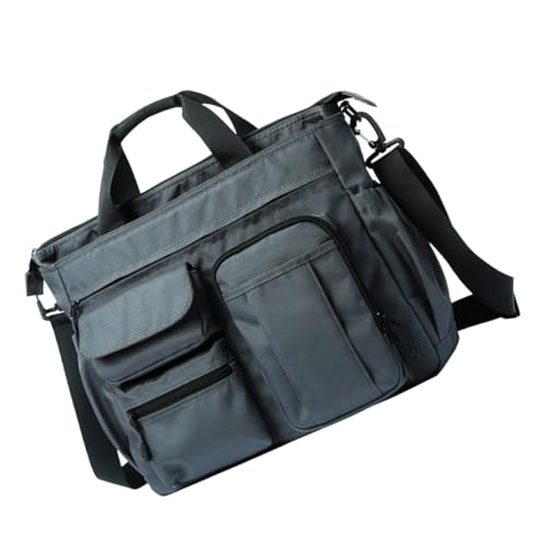 WATIIFUFU Große Oxford Umhängetasche Herren Schultertasche Multifunktional Leicht mit Großem Fassungsvermögen für Business Reise Alltag Freizeit von WATIIFUFU