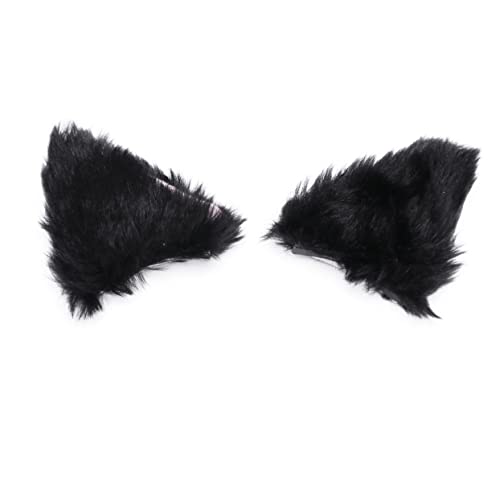 WATIIFUFU Katzenohren Haarspange Aus Plüsch Mit Katzenohren Clip Für Cosplay Und Party Styling Geeignet Für Erwachsene von WATIIFUFU