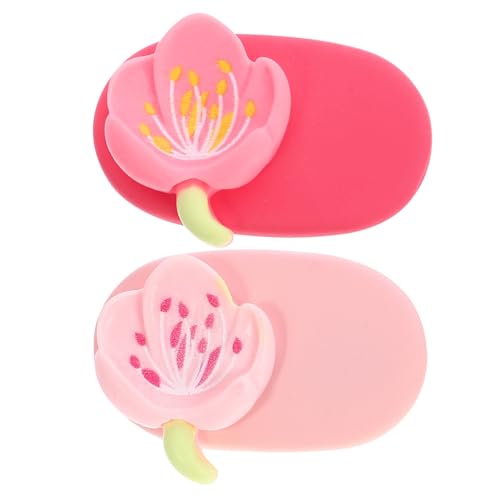 WATIIFUFU 2stücke Blumen Haarclips Krokodilklemmen Für Frauen Seitelpart Ponyfrisur Haarschmuck Mit Entenschnabel Design Für Dünnes Und Dickes Haar von WATIIFUFU