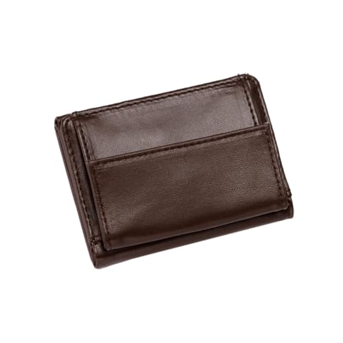 WATIIFUFU Herren Geldbörse PU Tragbare Mini Brieftasche mit Münzfach und Praktischem Halter Retro Design für Karten und Bargeld für Unterwegs WATIIFUFU Herren Geldbörse PU Tragbare Mini Brieftasche mit Münzfach und Praktischem Halter Retro Design für Karten und Bargeld für Unterwegs von WATIIFUFU