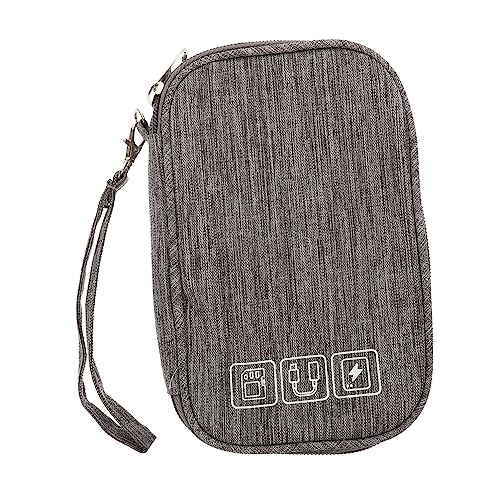 WATIIFUFU Elektronik-Organizer-Tasche Für Kabel Ladekabel Und Reisezubehör Aus Hochwertigem Polyester Robust Und Leicht Tragbar Für Urlaub Reisen Und Bürogebrauch von WATIIFUFU