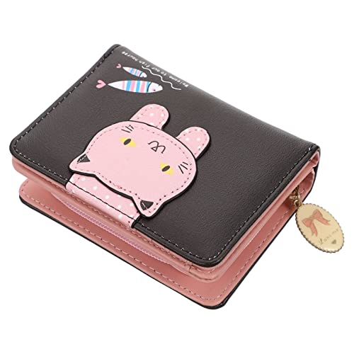 WATIIFUFU Katzenmünzbeutel Für Frauen Kleiner Cartoon Geldbeutel Mit Reißverschluss Praktischer Change Purse Für Alltag Und Reisen Für Karten Und Münzen von WATIIFUFU