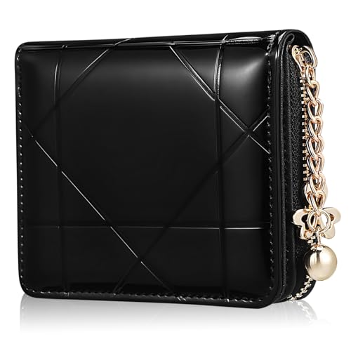 WATIIFUFU Damen Geldbörse Aus Leder Kartenhalter Mit Münzfach Handliche Geldbörse Für Frauen Praktisches Und Stilvolles Portemonnaie Für Reisen Und Alltag von WATIIFUFU