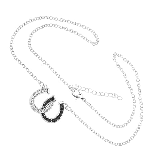 WATIIFUFU Kreative U förmige Anhänger Halskette aus langlebiger Legierung für Damen und Herren modisches Schmuckstück für besondere Anlässe und Alltag auffälliges Schlüsselbein Design in von WATIIFUFU