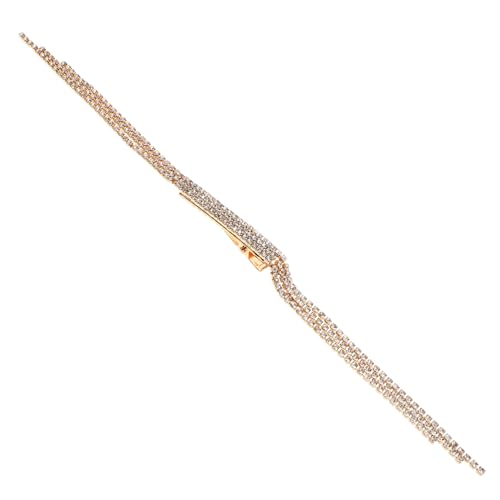 WATIIFUFU Kristall Brosche Pin Hängende Kette Revers Pin Eleganz Brosche Quaste Pin Hochzeit Bouquet Abzeichen Schmuck Für Frauen Männer Mode Schmuck von WATIIFUFU