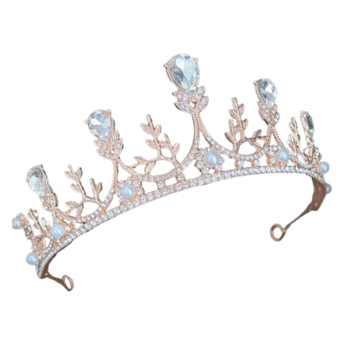 WATIIFUFU Exquisites Strass- -Stirnband Brautkrone Hochzeitsschmuck für die Braut von WATIIFUFU