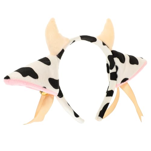 WATIIFUFU Kuh Stirnband Party-bühnen-dekor Kopfschmuck Foto-requisiten Haar-accessoire Für Geburtstagsfeiern Und Maskenbälle Mit Exquisiter Handwerkskunst Aus Hochwertigem Material von WATIIFUFU