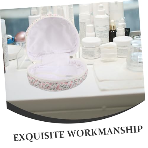 WATIIFUFU Reise-Make-up-Tasche Für Damen Kosmetiktasche Mit Blumenmuster Make-up-Organizer-Tasche Mit Reißverschluss Kulturtasche Für Reisen Und Täglichen Gebrauch von WATIIFUFU