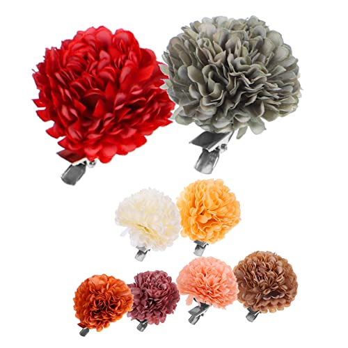 WATIIFUFU 8stücke Teiliges Blumen-haarclip Für Bräute Hochzeits-haaraccessoires Mit Brosche Und Haarnadel Für Partys Und Besondere Anlässe von WATIIFUFU