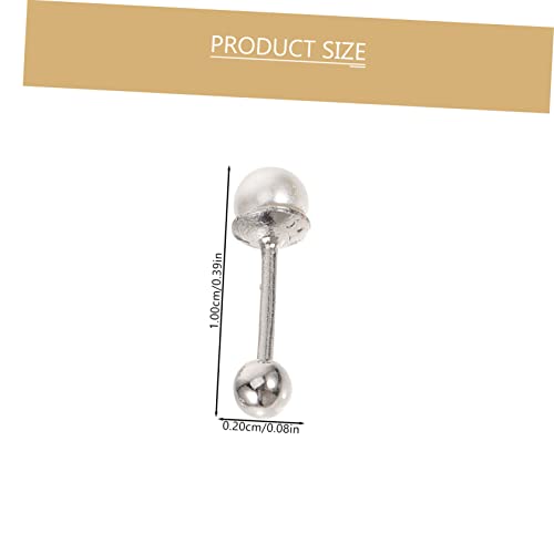 WATIIFUFU Perlenohrstecker Damen Natürliche Süßwasserperle Tragus Piercing Ohrschmuck Langlebig Modisch für Alltag Party und Festival von WATIIFUFU