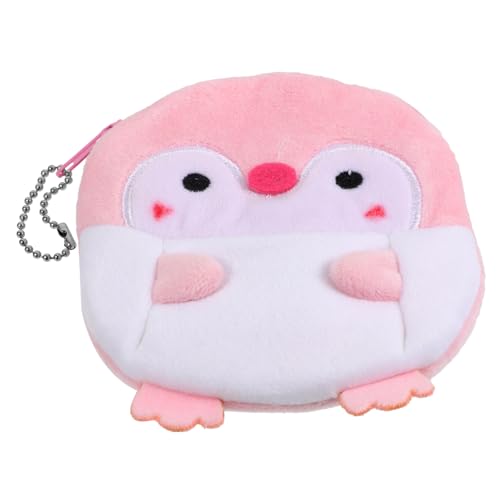 WATIIFUFU Münzbörse Aus Plüsch Kleine Pinguin-geldbörse Tragbar Für Münzen Schlüssel Und Lippenstift Geeignet Für Erwachsene Und Junge Mädchen Aus Pp-Baumwolle Sanft Und Bequem von WATIIFUFU