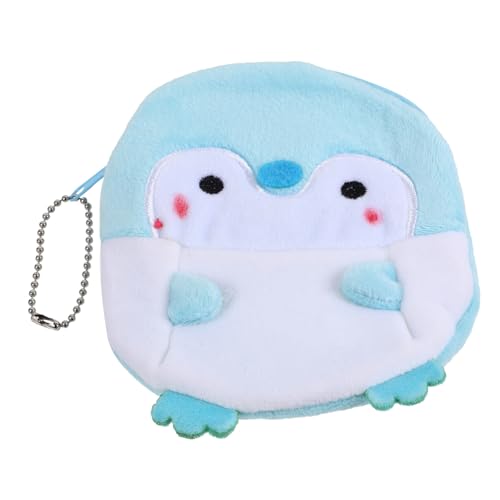 WATIIFUFU Münzenbörse Aus Plüsch Kleine Tragbare Pinguin-geldbörse Mit Viel Stauraum Für Münzen Schlüssel Und Lippenstift Geeignet Für Erwachsene Und Junge Mädchen von WATIIFUFU
