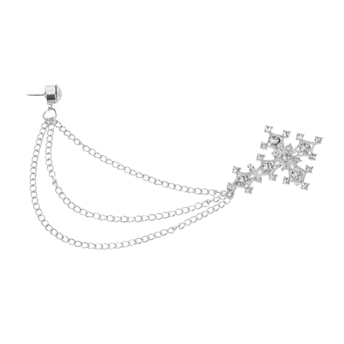 WATIIFUFU Retro Diamantbesetzte Brosche Kragenbroschen Anstecknadel Anstecknadel Schalnadel Pullovernadel Dekorative Brosche Punknadeln Retro Broschennadel Kleidungsverschlüsse von WATIIFUFU