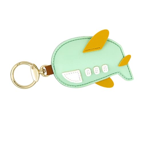 WATIIFUFU Cartoon Schlüsselanhänger Aus Leder Mit Schlüsselring Und Kartenhülle Niedliche Tier-Motive Für Schlüssel Taschen Und -Schutz Geschenkidee Für Familie Und Freunde von WATIIFUFU