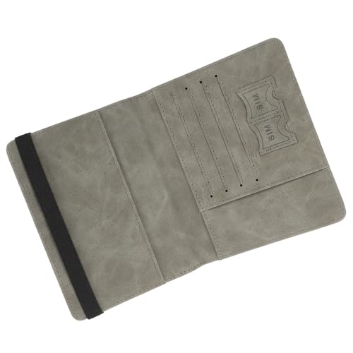 WATIIFUFU Card Holder Wallet Pu Reisepasshülle Mit RFID Schutz | Impfpass & Dokumentenhalter Für Reisen | Multifunktionale Kartenetui | Sicherer Reisepass Schutz Für Damen Und Herren Reisepassinhaber von WATIIFUFU