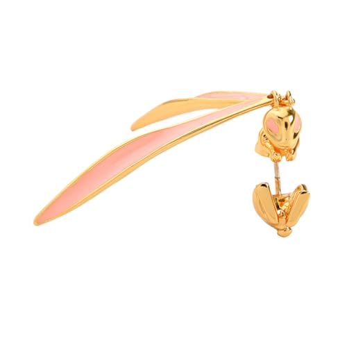 WATIIFUFU Silber Ohrstecker Goldfarbener Niedlicher Hase Emaille Ohrhänger Damen Mädchen Schmuck Modisch Vielseitig für Alltag Party Geschenk von WATIIFUFU