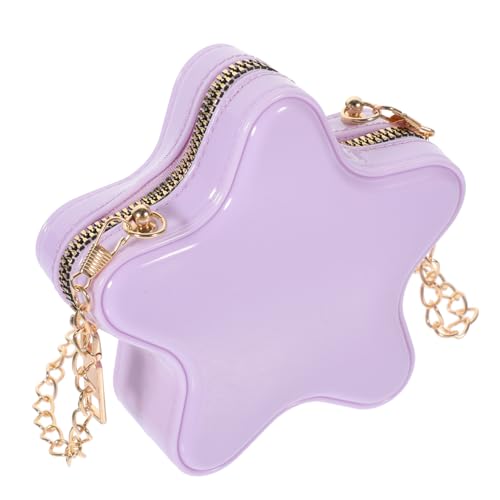 WATIIFUFU Star Purse Umhängetasche Für Damen Und Teenager Niedliche Kettenhandtasche Kleiner Schulterbeutel Sternform Vielseitig Und Elegant Für Sommer von WATIIFUFU
