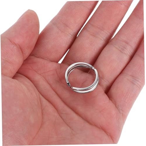 WATIIFUFU Sterlingsilber Damenring Offener Kreuzring Verstellbar Modisch Minimalistisch Eleganter Schmuck Für Frauen Alltag Geschenk von WATIIFUFU
