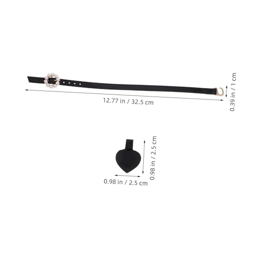 WATIIFUFU Verstellbare High Heel Schuhriemen mit Kunststoff perlenschließe Anti rutsch Knöchelriemen für Damen Abnehmbare Elegante Schuhbänder für Sicheren Halt und Stilvolles Auftreten bei von WATIIFUFU