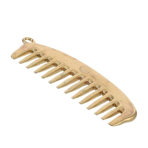 WATIIFUFU Vintage Metall Mini Kamm Schlüsselanhänger Retro Haarkamm Anhänger DIY Dekor für Frauen Handgefertigtes Kleines Kamm Modell als Praktischer und Modischer Schlüsselring Zubehör von WATIIFUFU