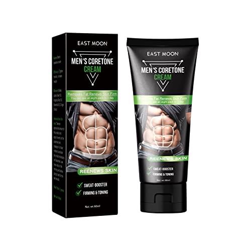 Bauchcreme für Herren, schweißabsorbierend, straffend und muskulär, für definierte Bauchmuskeln, 60 ml von WATSKY
