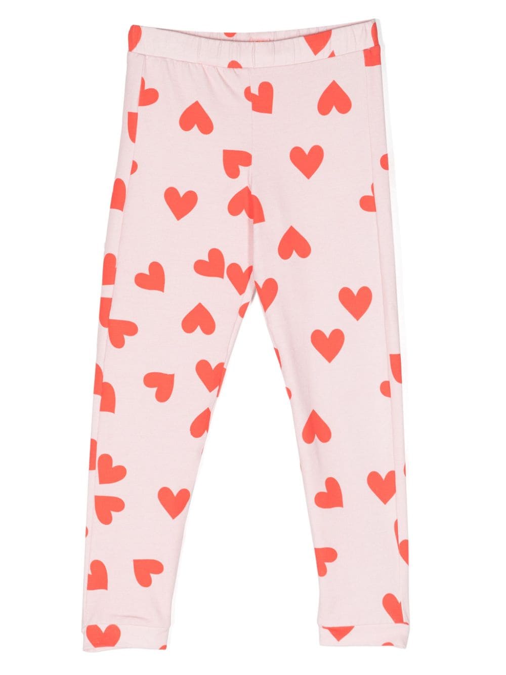 WAUW CAPOW by BANGBANG Camille Lovey Leggings mit Herz-Print - Orange von WAUW CAPOW by BANGBANG