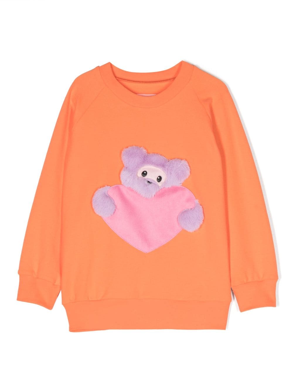 WAUW CAPOW by BANGBANG Gigi Sweatshirt aus Bio-Baumwolle - Orange von WAUW CAPOW by BANGBANG