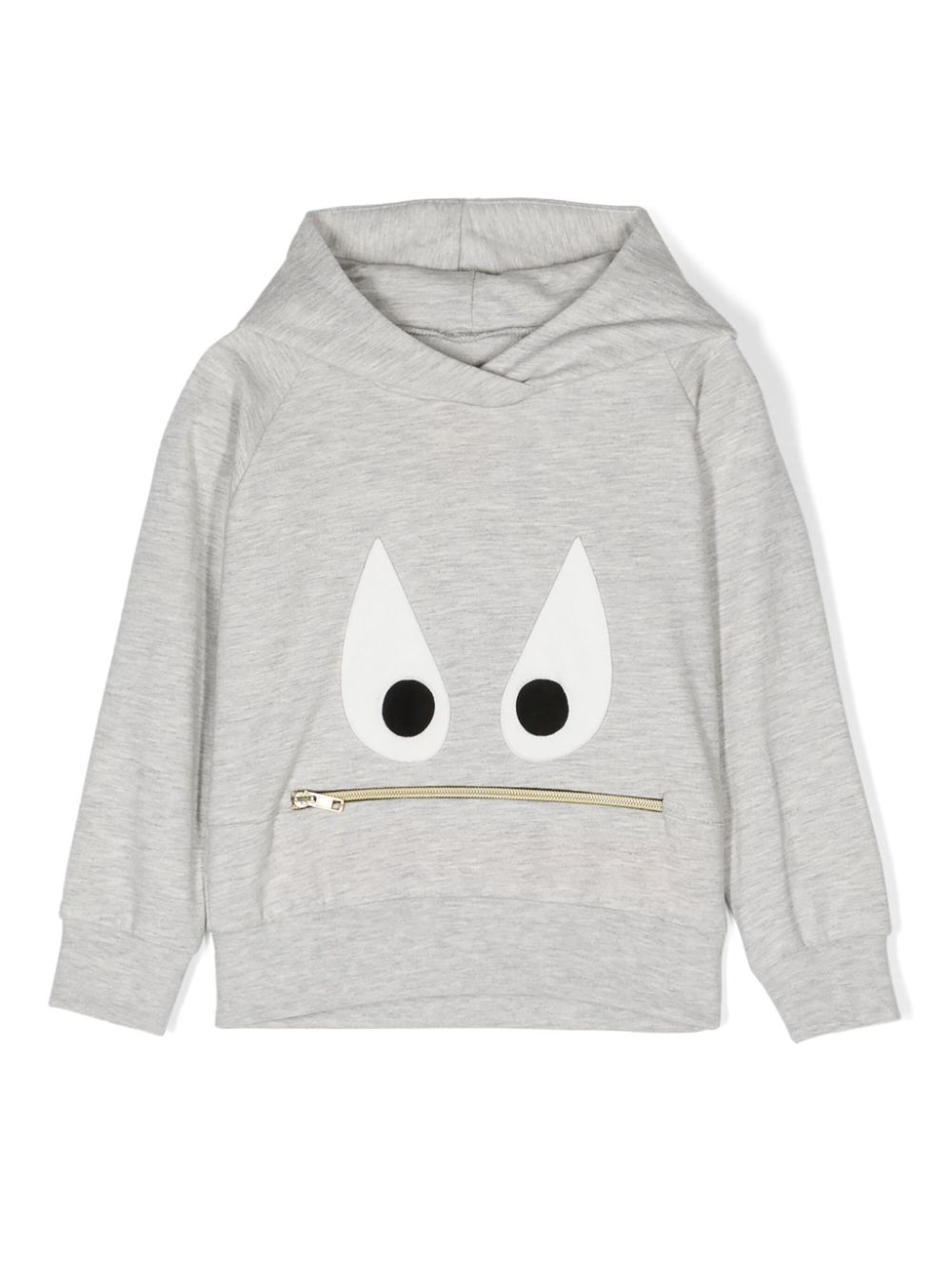 WAUW CAPOW by BANGBANG Melierter Dragon Dean Hoodie - Grau von WAUW CAPOW by BANGBANG