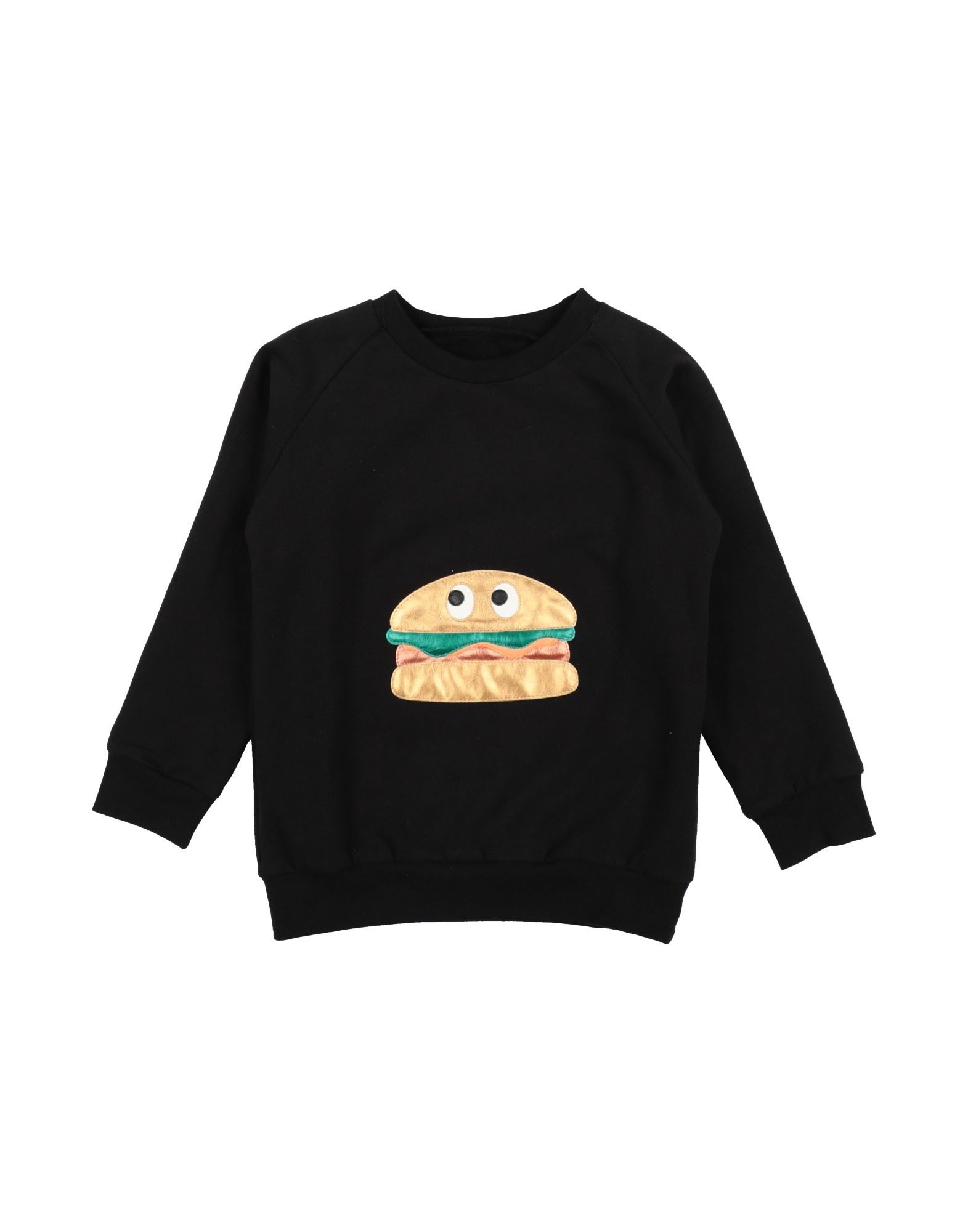 WAUW CAPOW Sweatshirt Kinder Schwarz von WAUW CAPOW