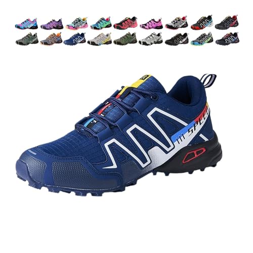 WAVDSYB Damen Herren Hike Balance Schuhe Wandern Balance Orthopädische Sneaker für Laufen Camping Bequem Atmungsaktiv Rutschfest SLI, Blau a, US 8.5 WAVDSYB Damen Herren Hike Balance Schuhe Wandern Balance Orthopädische Sneaker für Laufen Camping Bequem Atmungsaktiv Rutschfest SLI, Blau a, US 8.5 von WAVDSYB