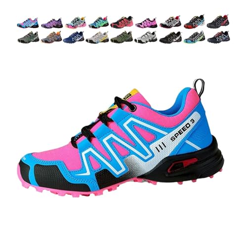 WAVDSYB Damen Herren Hike Balance Schuhe Wandern Balance Orthopädische Sneaker für Laufen Camping Bequem Atmungsaktiv Rutschfest SLI, Plum Red Moon, US 8.5 WAVDSYB Damen Herren Hike Balance Schuhe Wandern Balance Orthopädische Sneaker für Laufen Camping Bequem Atmungsaktiv Rutschfest SLI, Plum Red Moon, US 8.5 von WAVDSYB