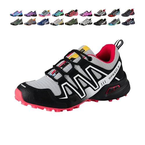 WAVDSYB Damen Herren Hike Balance Schuhe Wandern Balance Orthopädische Sneaker für Laufen Camping Bequem Atmungsaktiv Rutschfest SLI, grau, US 8.5 WAVDSYB Damen Herren Hike Balance Schuhe Wandern Balance Orthopädische Sneaker für Laufen Camping Bequem Atmungsaktiv Rutschfest SLI, grau, US 8.5 von WAVDSYB