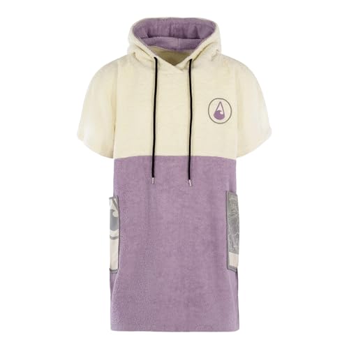 WAVE HAWAII Bade-Poncho Damen & Herren “Peniche” | Größe S 145-175cm I 95% Baumwolle Surf-Poncho für Erwachsene | Frottee Handtuch hohe Wasserabsorption | Umziehhilfe Strand Erwachsene von WAVE HAWAII