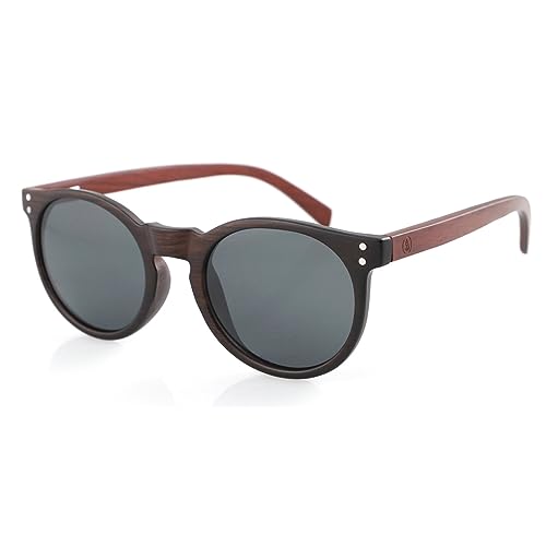 WAVE HAWAII SPYN Sonnenbrille 2022 wood grain/brown wood/grey von WAVE HAWAII