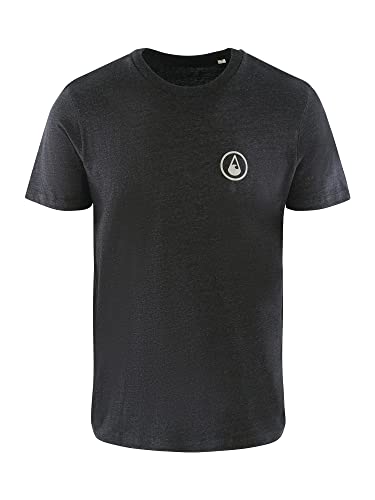 WAVE HAWAII Unisex T-Shirt KALAOA - Heather Black Denim - Größe L von WAVE HAWAII