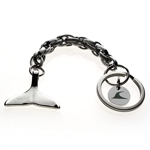 WAVEPIRATE® Edelstahl Schlüsselanhänger Keychain MOBY KT Damen Herren von WAVEPIRATE