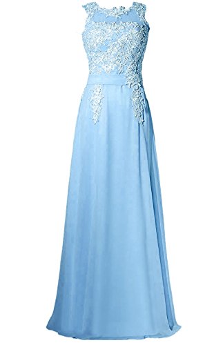 WAWALI Spitze Applique Kleidet Abend Partei Kleider Formales Kleid 6 Hellblau WAWALI Spitze Applique Kleidet Abend Partei Kleider Formales Kleid 6 Hellblau von WAWALI