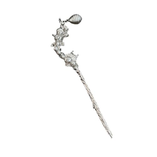 Chinesische Haarnadeln, Metallperlen-Haarnadel im chinesischen Stil, hochwertige Haarschmuck-Haarnadel von WAWPU