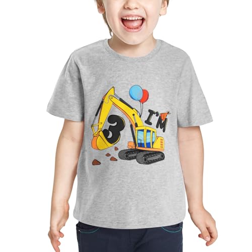 T-Shirt 3. Geburtstag Jungen 3 Jahre Kurzarm Geschenk von WAWSAM