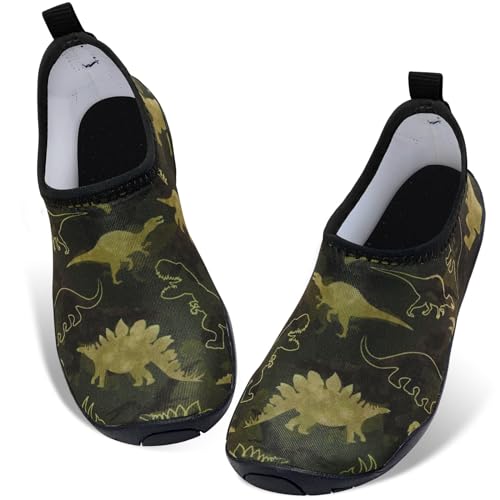 WAWSAM Kinder Strandschuhe Jungen Mädchen Schwimmschuhe Aqua Schuhe Badeschuhe Wasserschuhe Trocknend Aquaschuhe Barfußschuhe rutschfeste Surfschuhe Kleinkind Schwimmbad für Beach Pool von WAWSAM