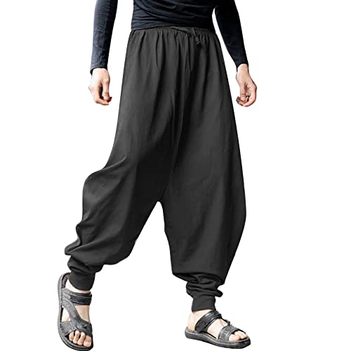 Japanische Ninja Hose Herren Harajuku Sporthose Jogginghose Trainingshose Sporthose Fitness Jogg Japan Kosmo Style Hose Herren Sportswear Club Streetwear Jogginghose atmungsaktive von WAZHAKU