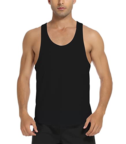 WAZZAP Tank Top Herren Quick Dry Muskelshirt Gym Fitness Sport Bodybuilding Stringer Ärmellos T-Shirt von WAZZAP