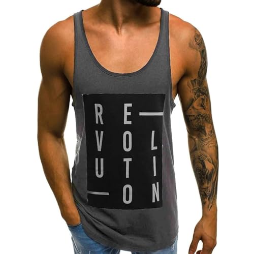 WAZZAP Tank Top Herren Stringer Muskelshirt Gym Fitness Sport Ärmellos T-Shirt WAZZAP Tank Top Herren Stringer Muskelshirt Gym Fitness Sport Ärmellos T-Shirt von WAZZAP